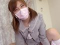 【無修正】アイドル志望の美少女に制服コスで桜色の美マンに中出し