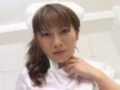 【無修正】ビラビラが開きまくって中出し要求をする淫乱ナース