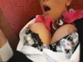【無修正】【洋物無修正】パンスト美脚が眩しいブロンド美女CAを日本男児が生ハメ！