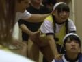 体育の授業中のブルマ少女たちが時間を止められて手マンされちゃう