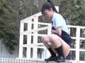 おしっこ我慢できなくて外でしちゃった少女が、痴漢魔に見られててそのまま野外でハメ倒された